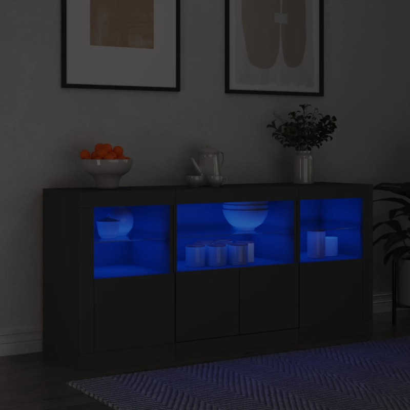 stradeXL Sideboard with LED...