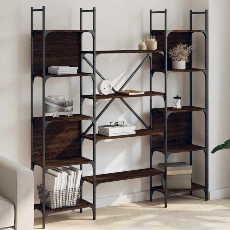 stradeXL Bookshelf Brown...