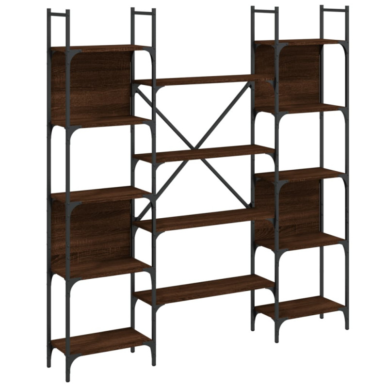 stradeXL Bookshelf Brown...