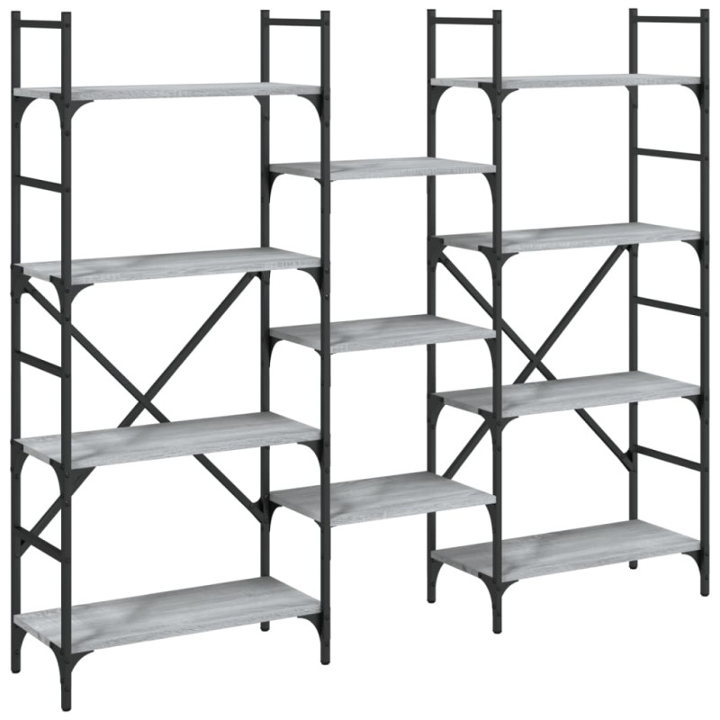 stradeXL Bookshelf Grey...