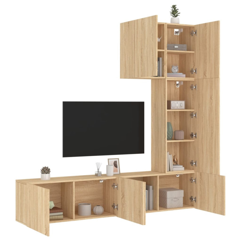 stradeXL 5 Piece TV Wall...