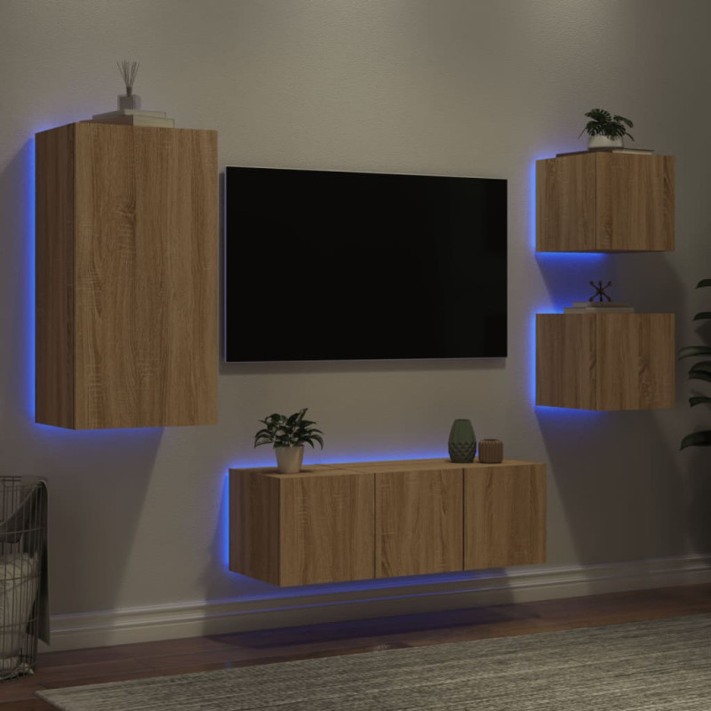 stradeXL 5 Piece TV Wall...