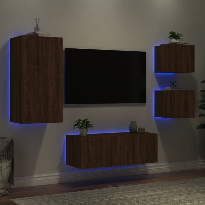 stradeXL 5 Piece TV Wall...