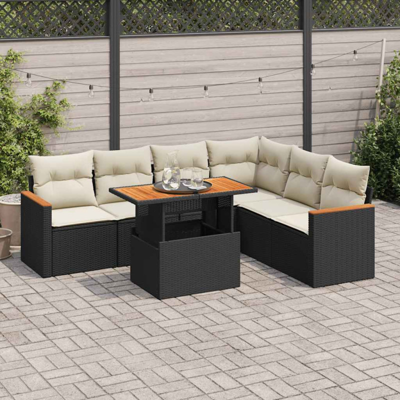 stradeXL 7 Piece Garden...