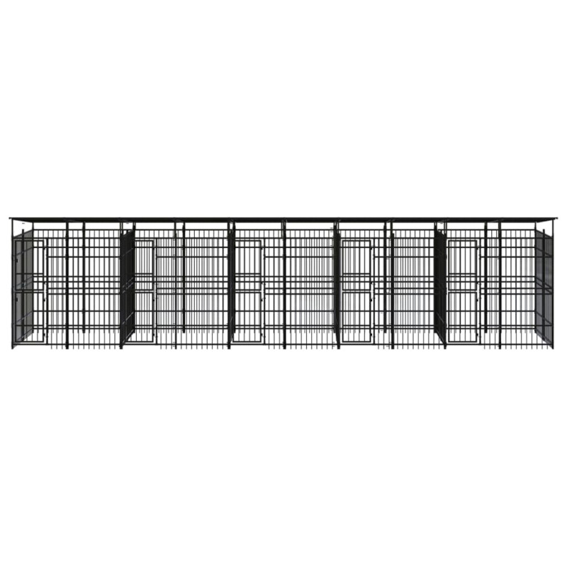 stradeXL Outdoor Dog Kennel...