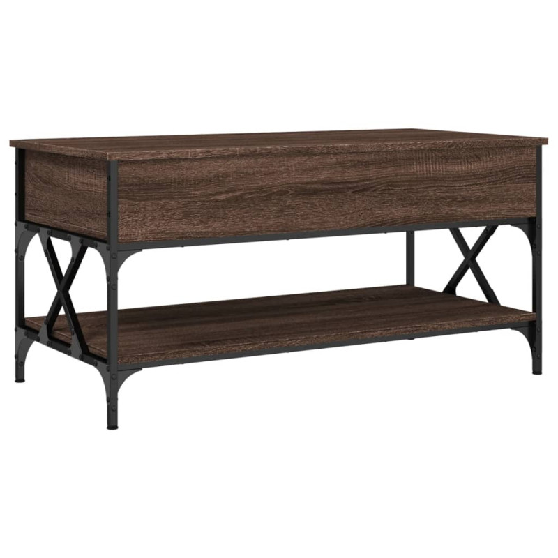 stradeXL Coffee Table Brown...