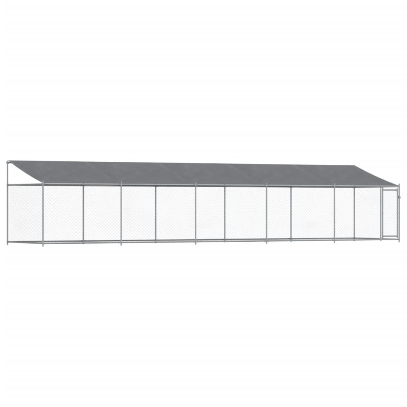 stradeXL Dog Cage with Roof...