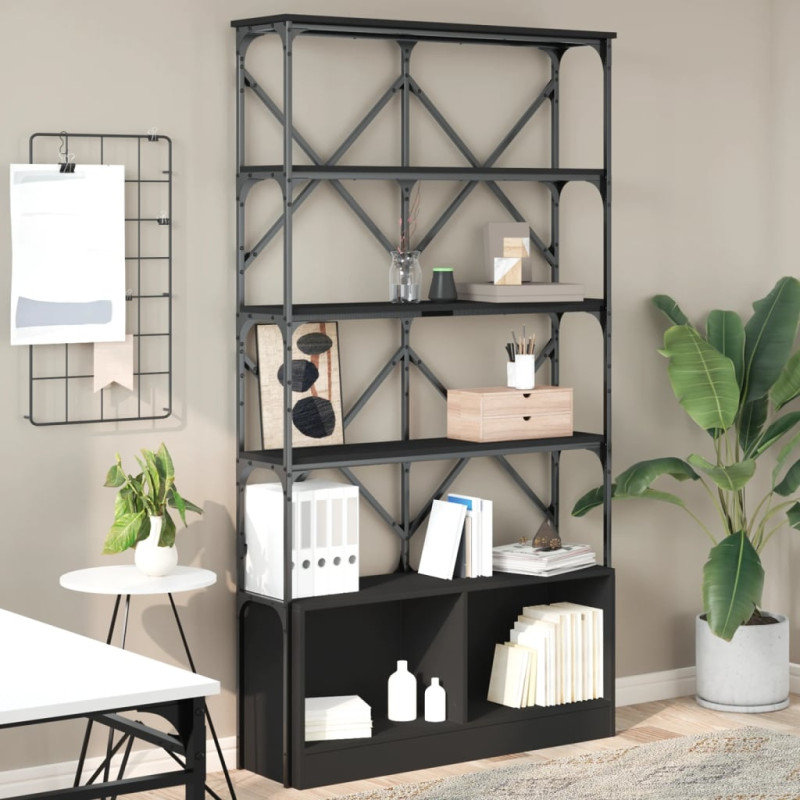 stradeXL Bookcase Black...