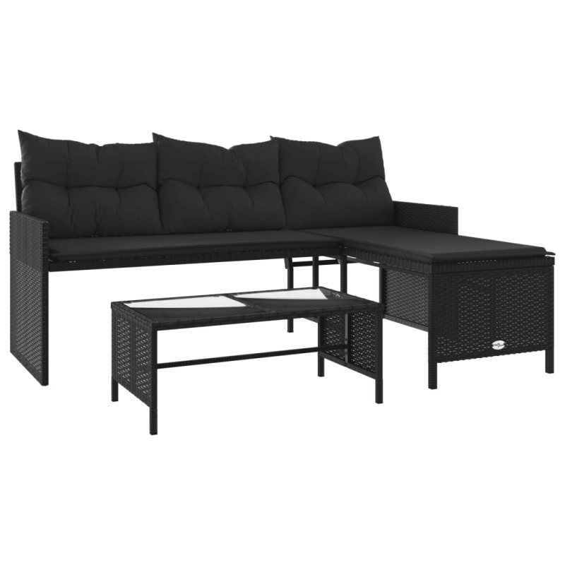 stradeXL Garden Sofa with...