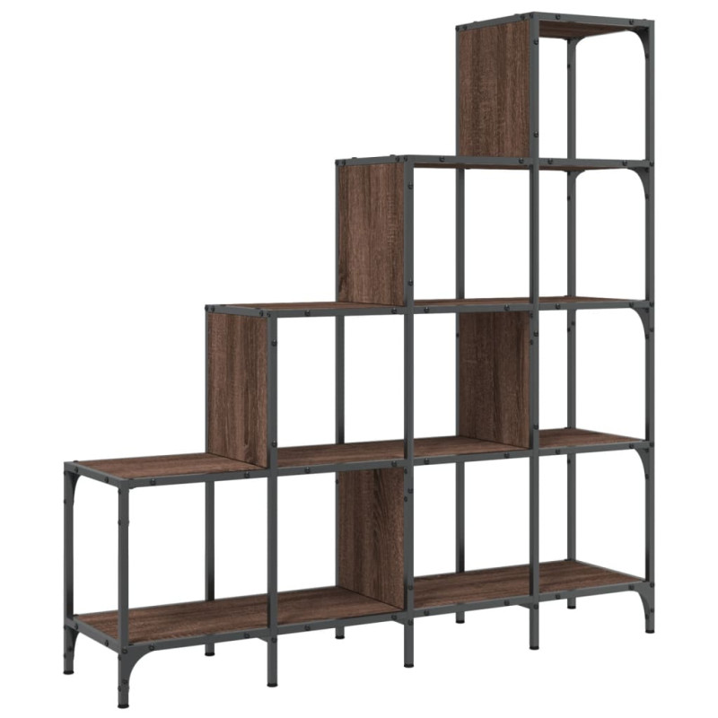 stradeXL Bookcase Brown Oak...