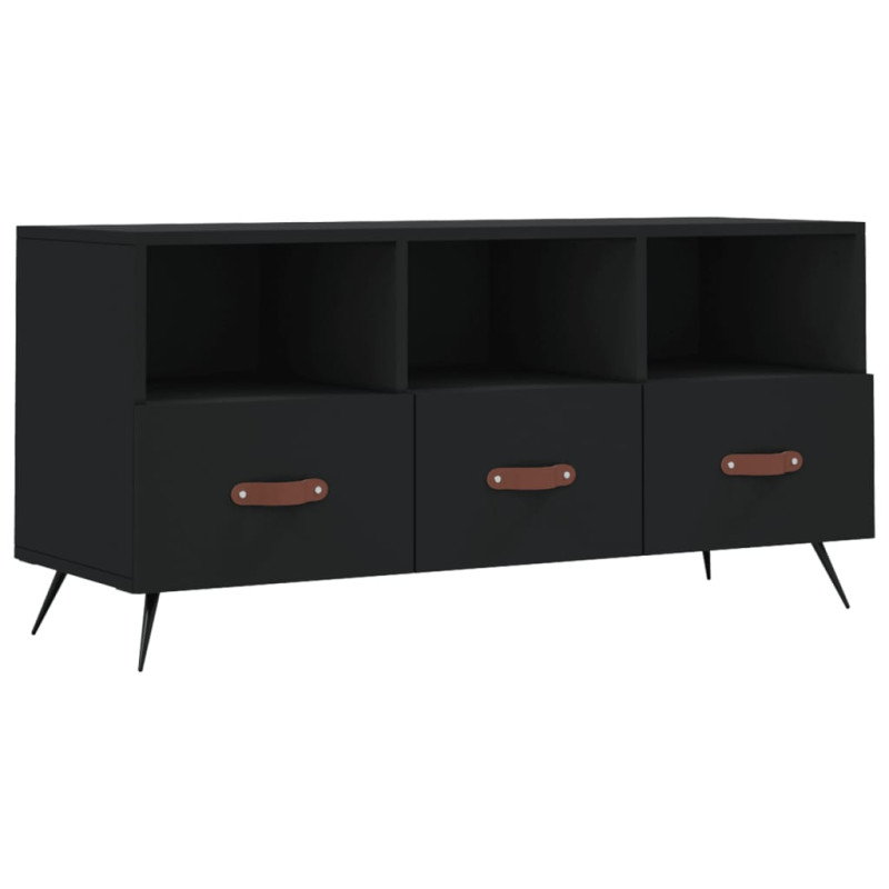 stradeXL TV Cabinet Black...