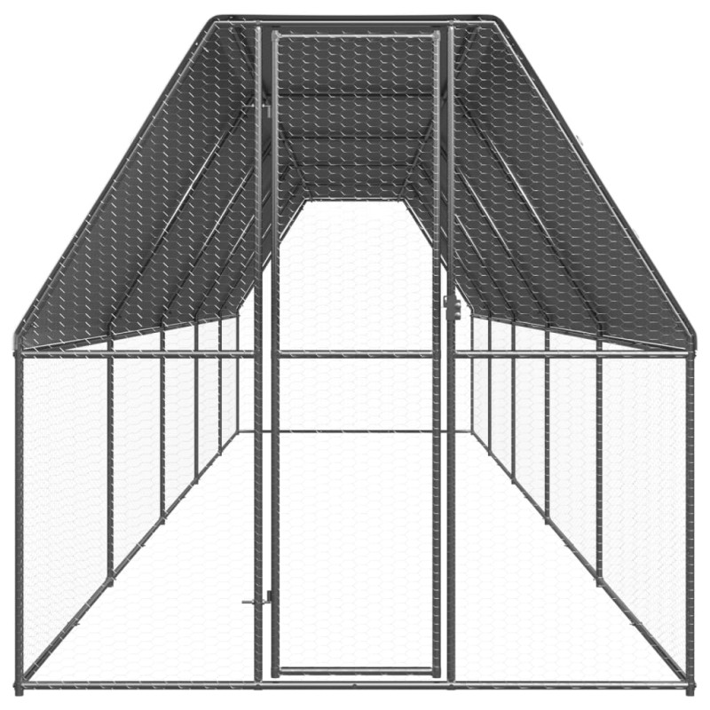 stradeXL Poulailler 2x10x2...