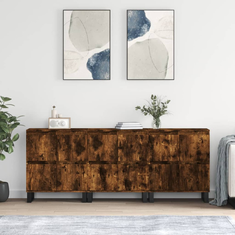 stradeXL Sideboards 3 Stk....