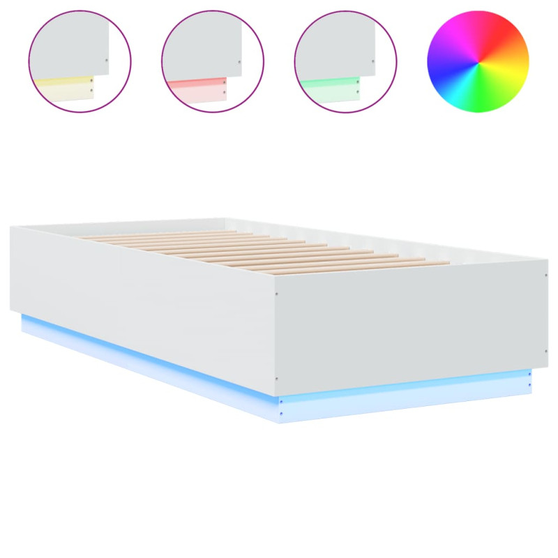 stradeXL Bed Frame with LED...