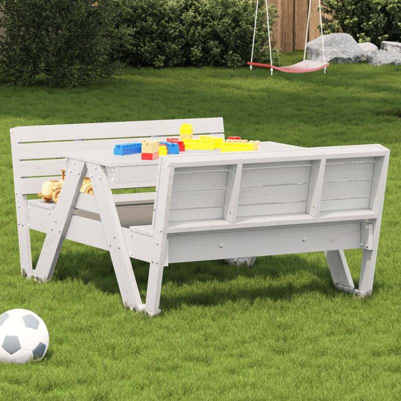 stradeXL Picnic Table for...