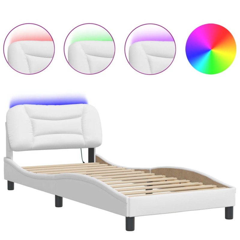 stradeXL Bed Frame with LED...