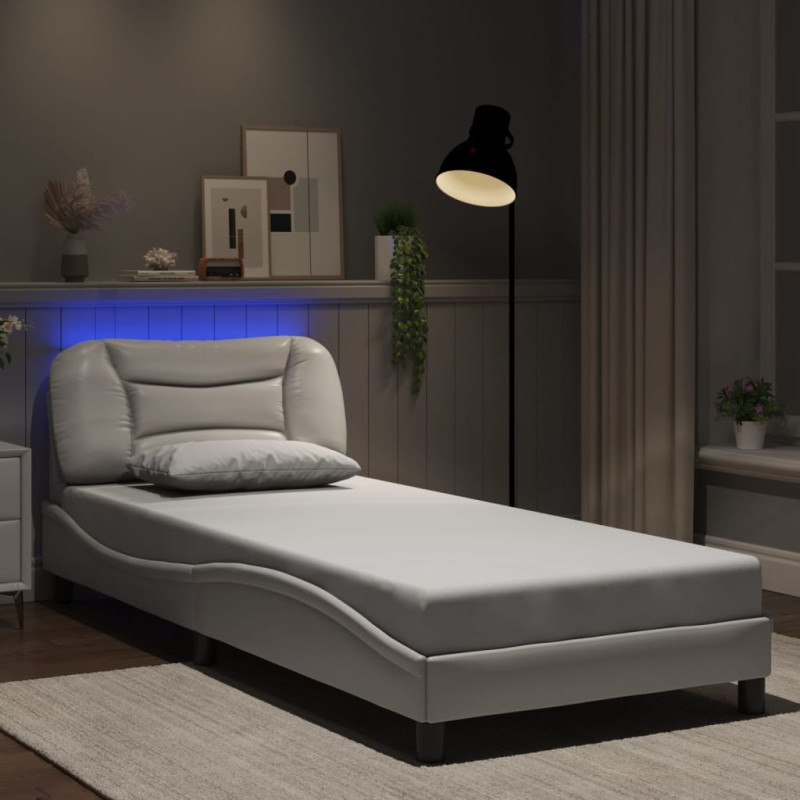 stradeXL Bed Frame with LED...