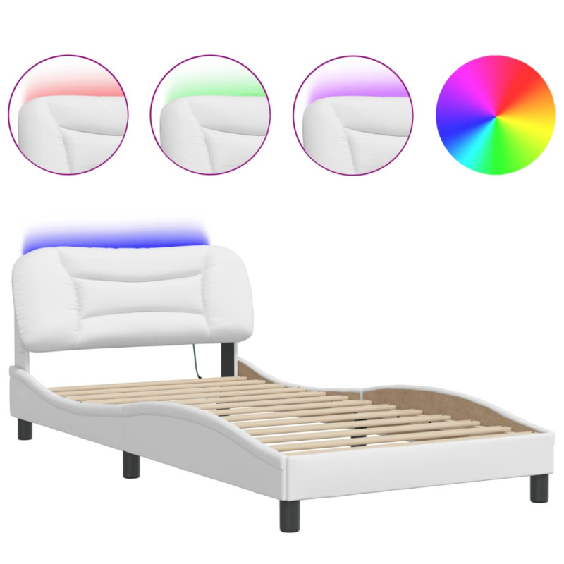 stradeXL Bed Frame with LED...