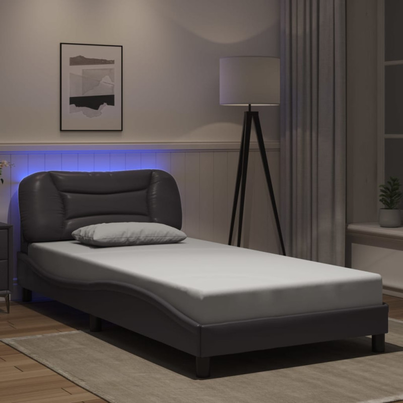 stradeXL Bed Frame with LED...