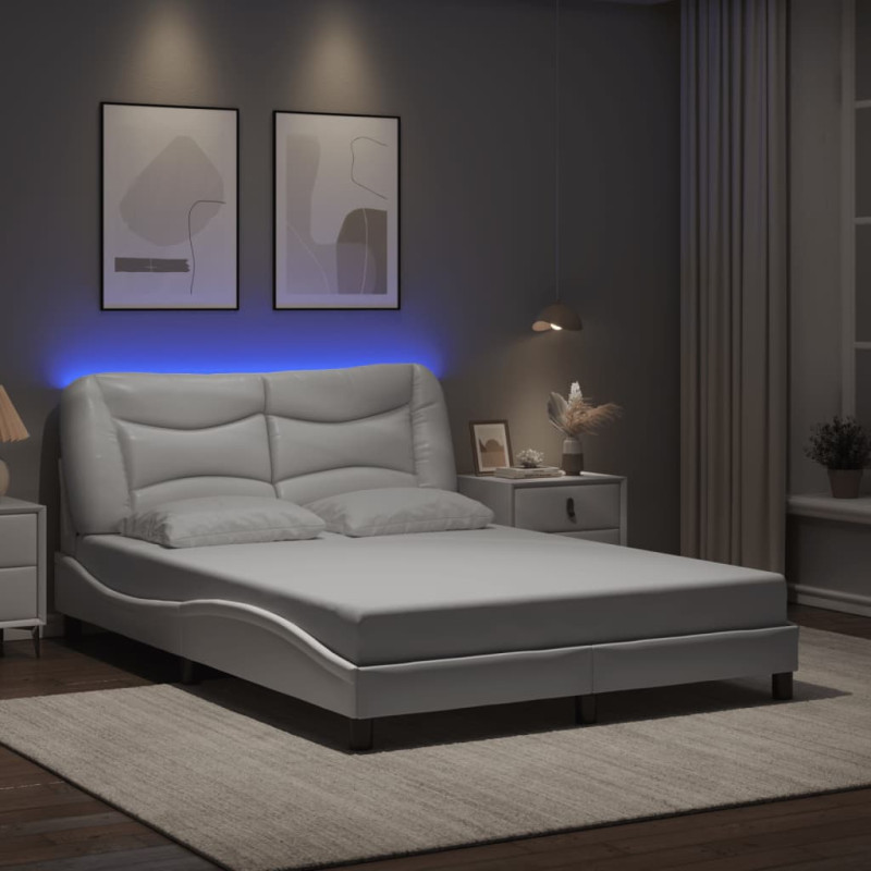 stradeXL Bed Frame with LED...