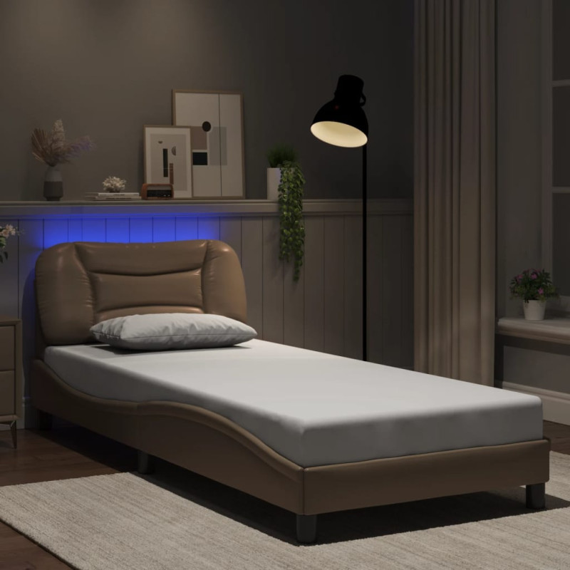 stradeXL Bed Frame with LED...