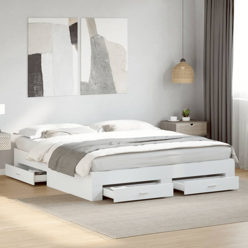 vidaXL Bed Frame with...