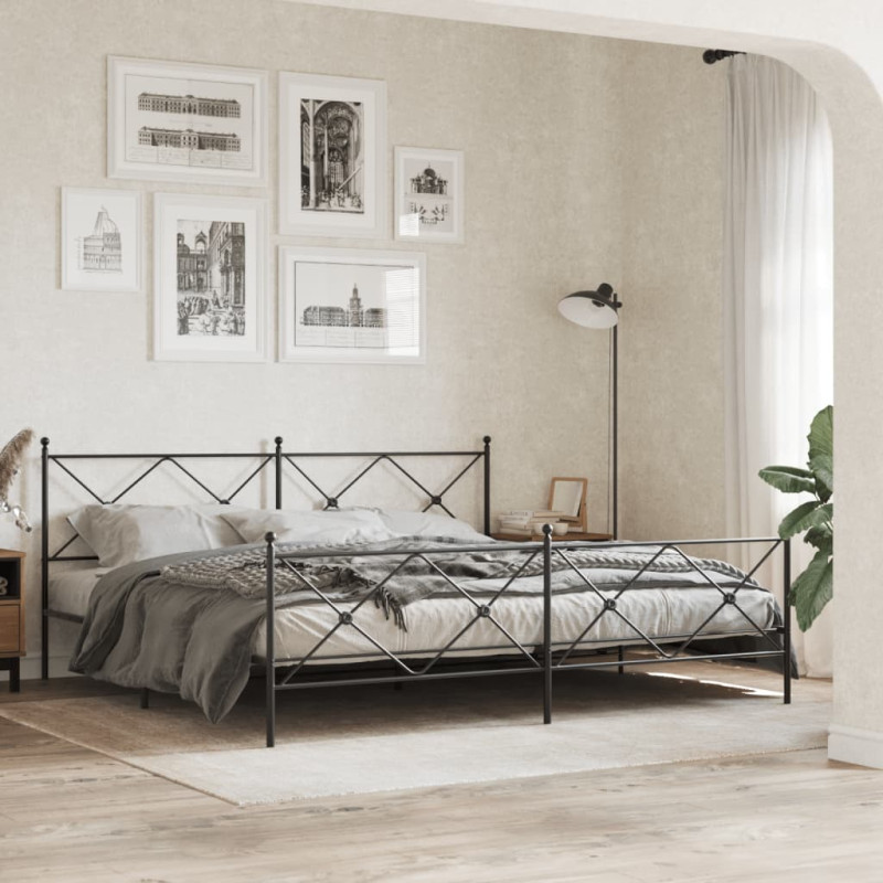 stradeXL Metal Bed Frame...