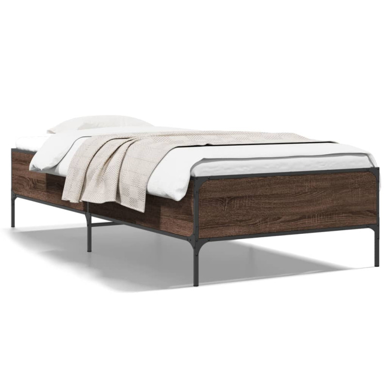 stradeXL Bed Frame Brown...