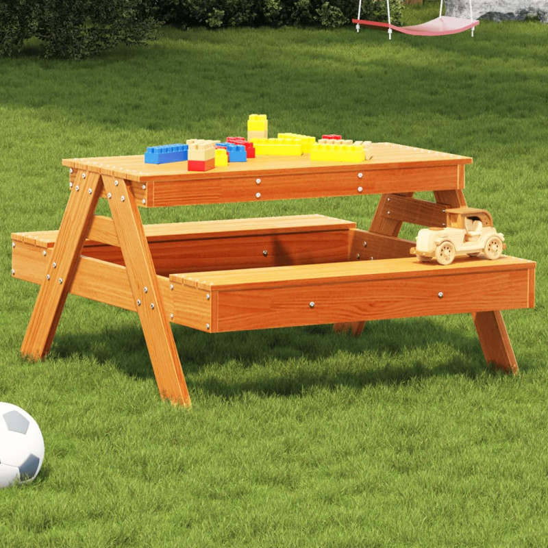 stradeXL Picnic Table for...