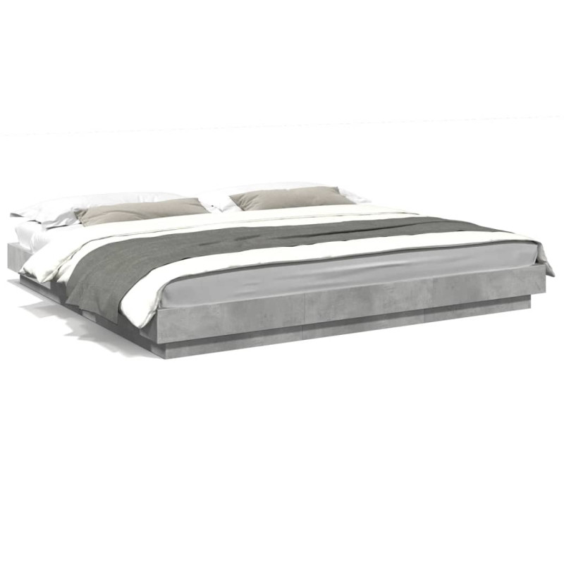 stradeXL Bed Frame with LED...