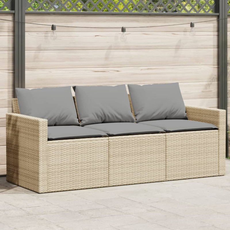 stradeXL Garden Sofa with...