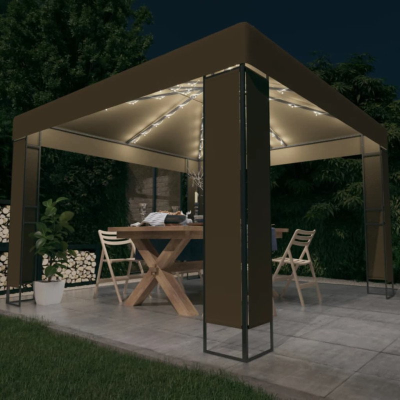 stradeXL Gazebo with Double...