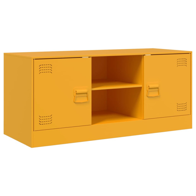 stradeXL TV Cabinet Mustard...