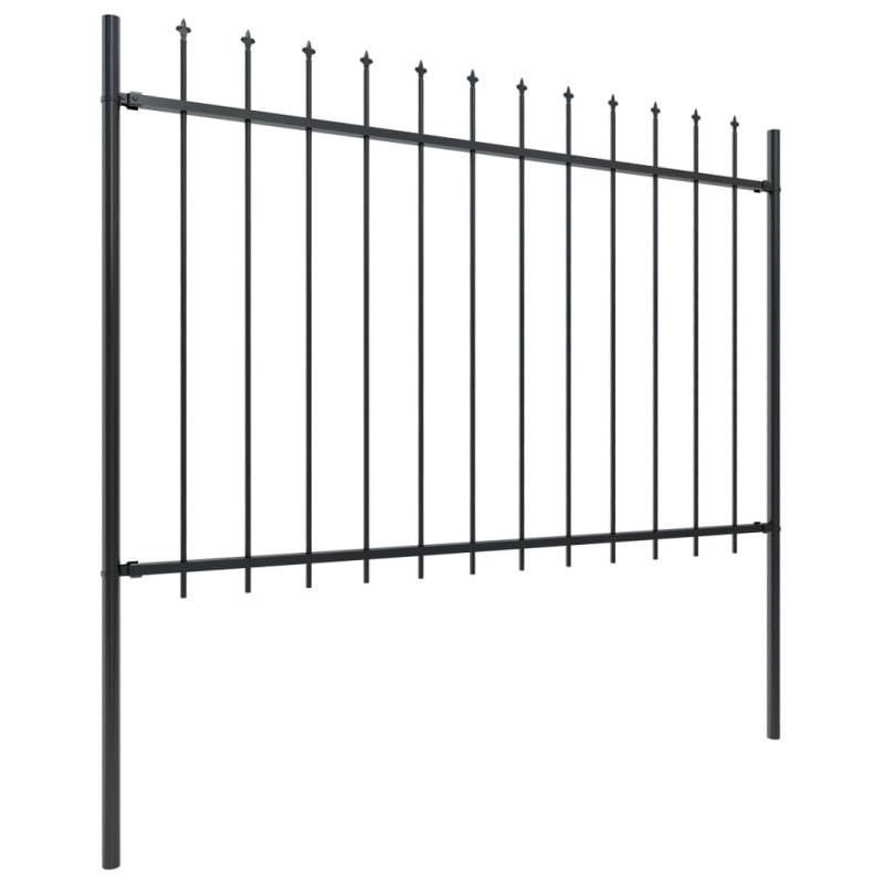 stradeXL Garden Fence with...