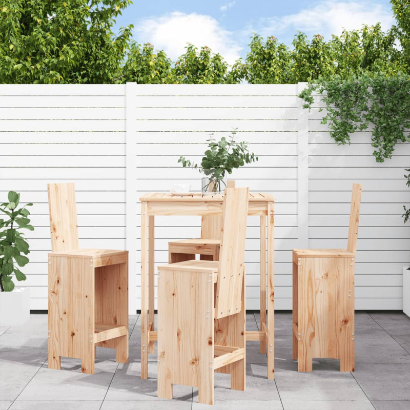 stradeXL 5 Piece Garden Bar...