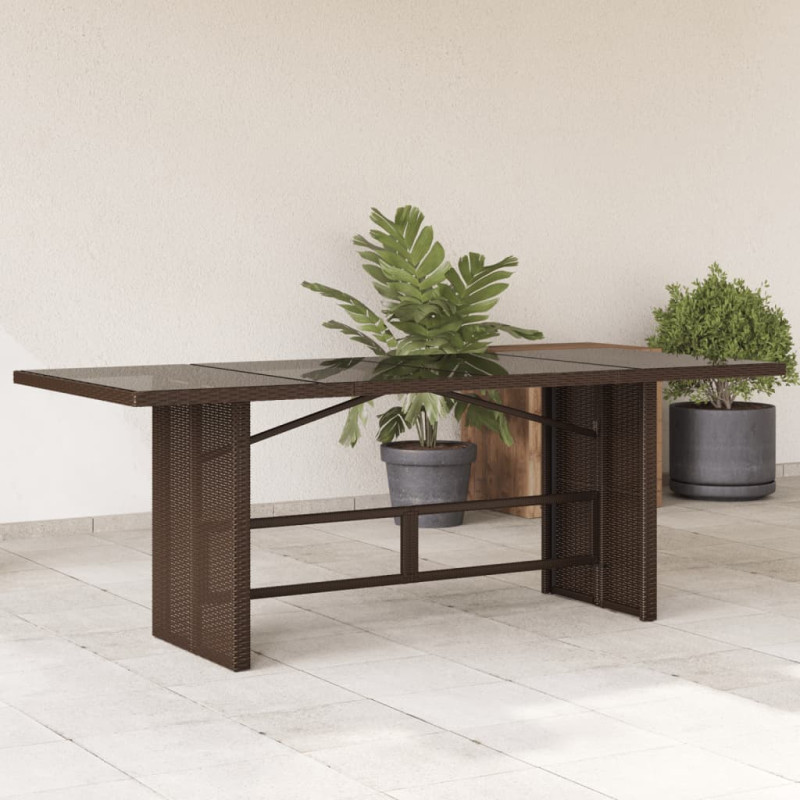 stradeXL Garden Table with...