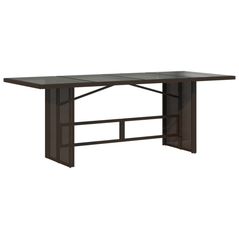 stradeXL Garden Table with...