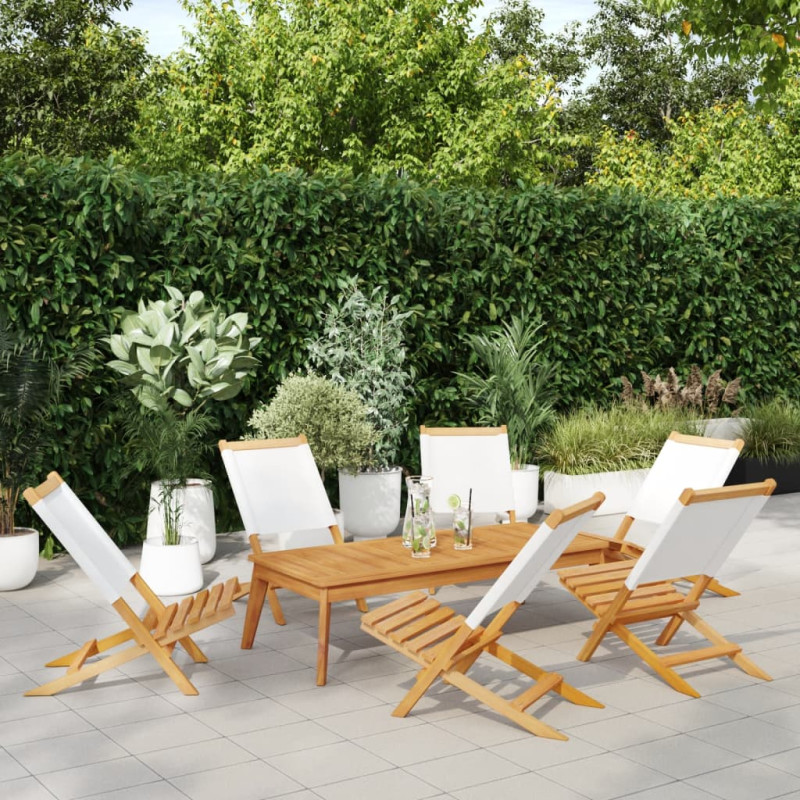 stradeXL Chaises de jardin...