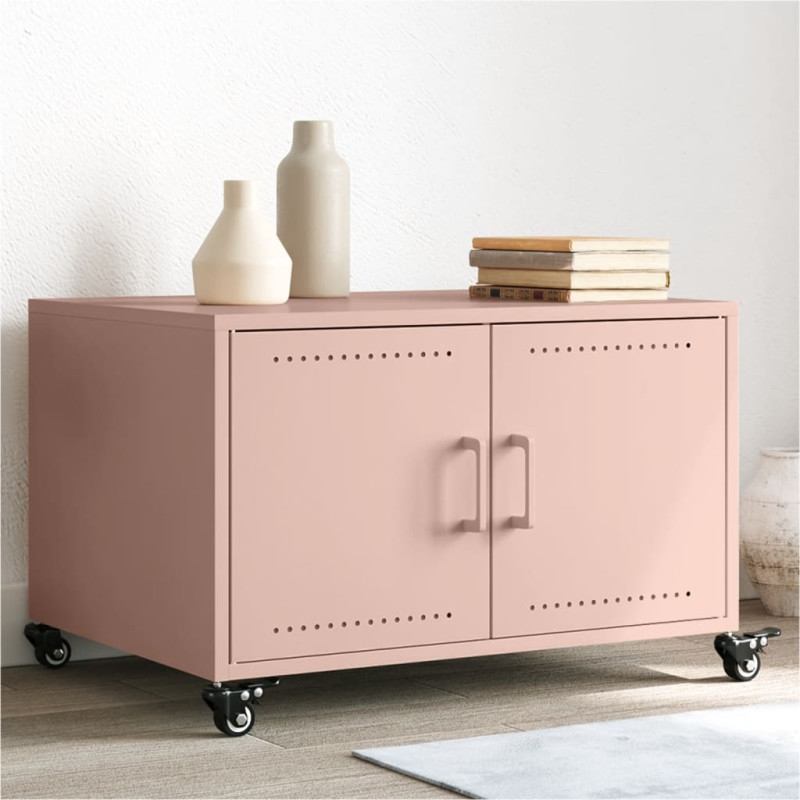 stradeXL Coffee Table Pink...