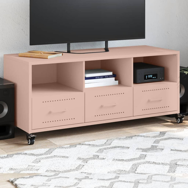 stradeXL TV Cabinet Pink...