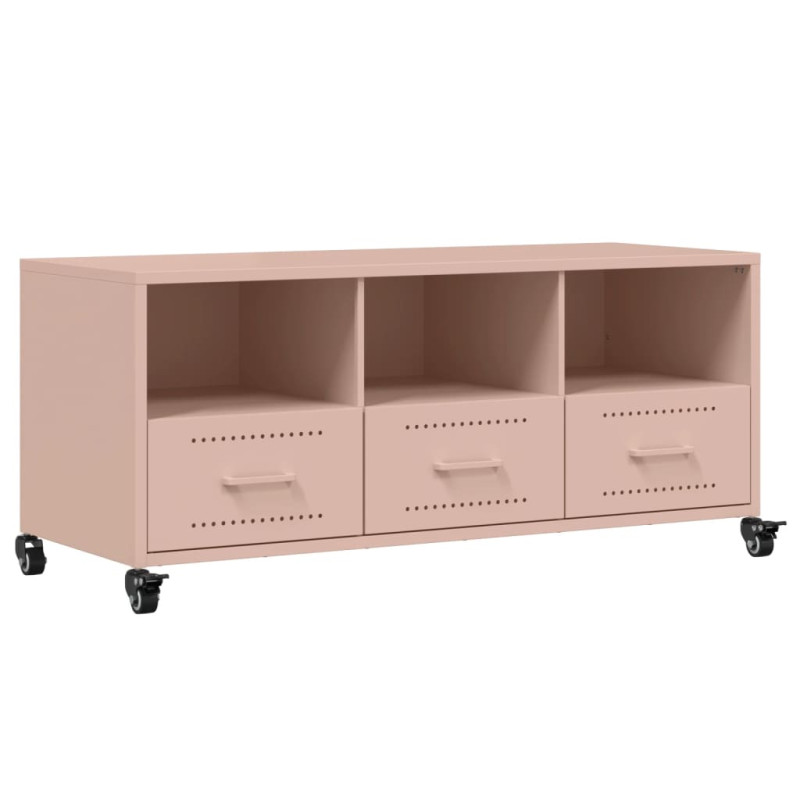 stradeXL TV Cabinet Pink...