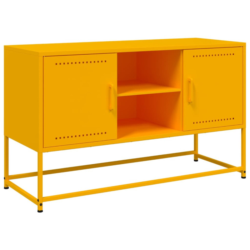 stradeXL TV Cabinet Mustard...