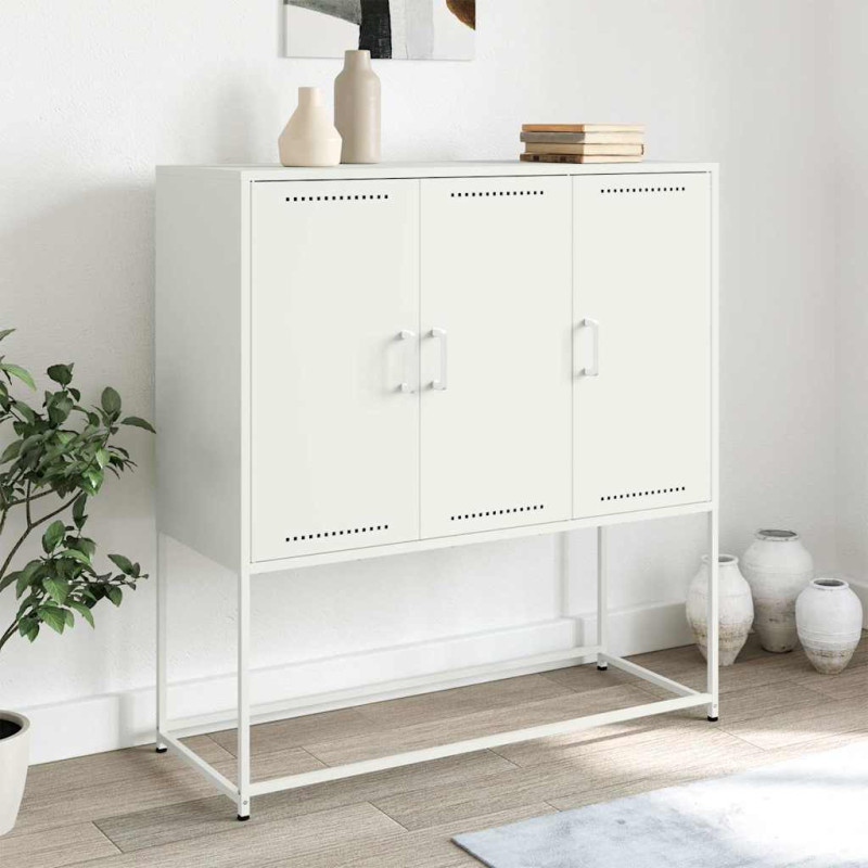 stradeXL Highboard White...