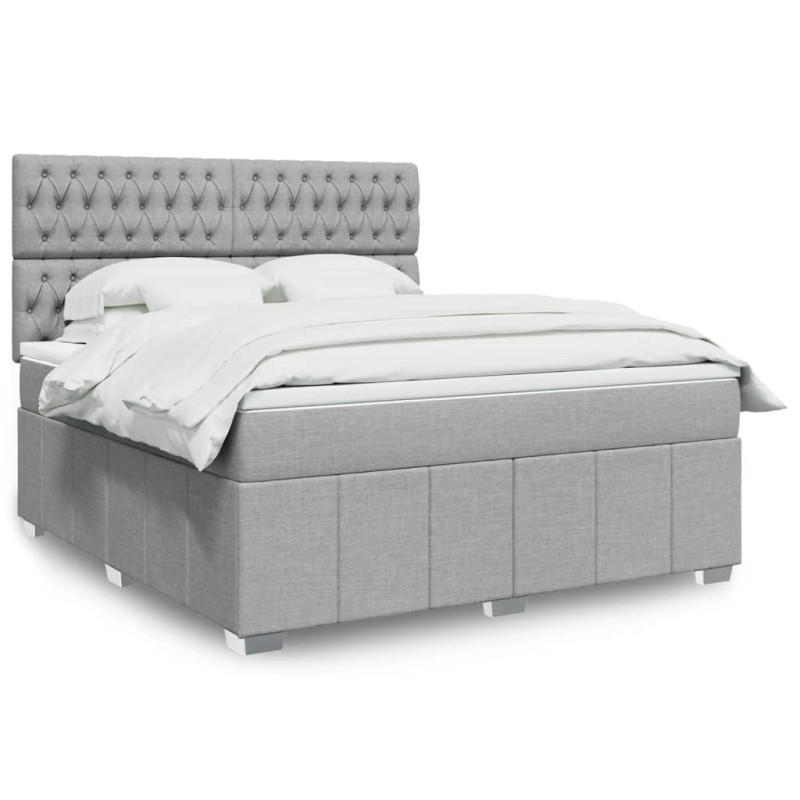 stradeXL Boxspringbett mit...