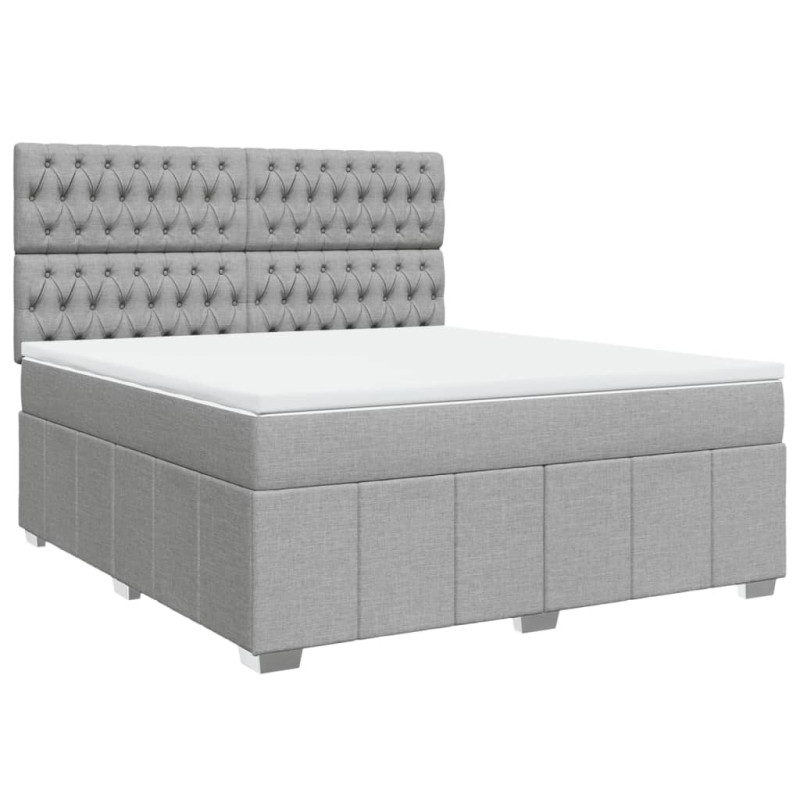 stradeXL Boxspringbett mit...