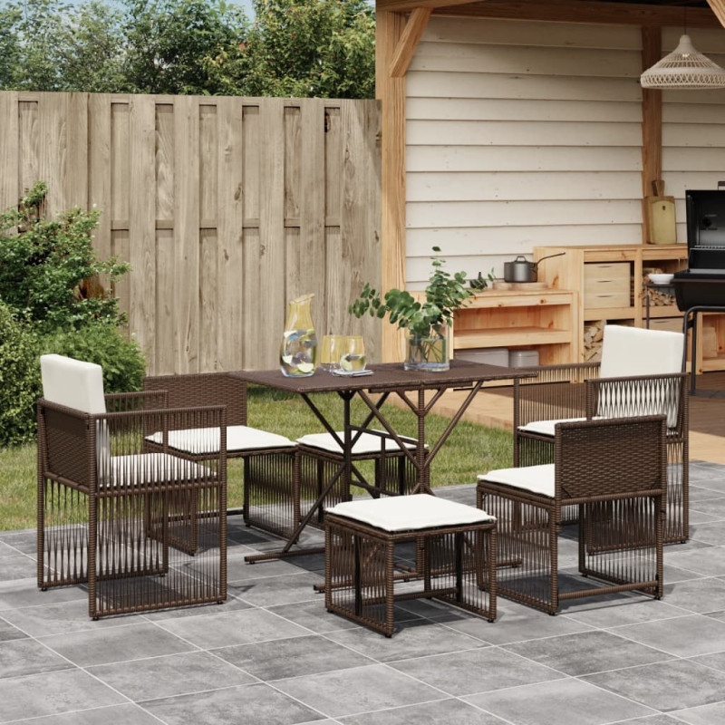 stradeXL 7 Piece Garden...