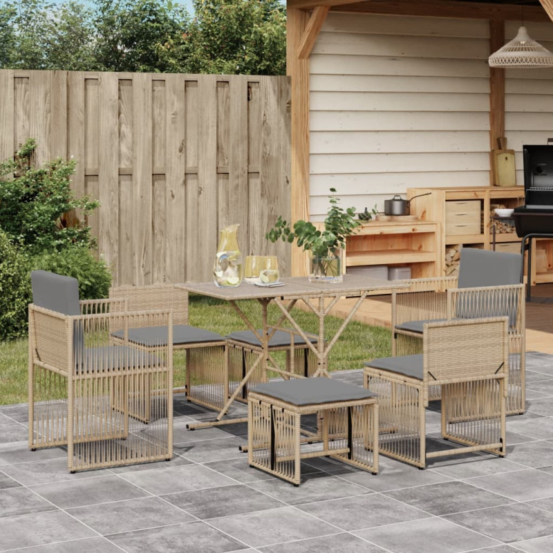 stradeXL 7 Piece Garden...