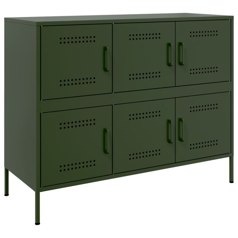 stradeXL Sideboard Olive...