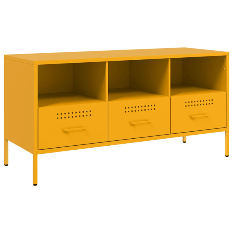 stradeXL TV Cabinet Mustard...