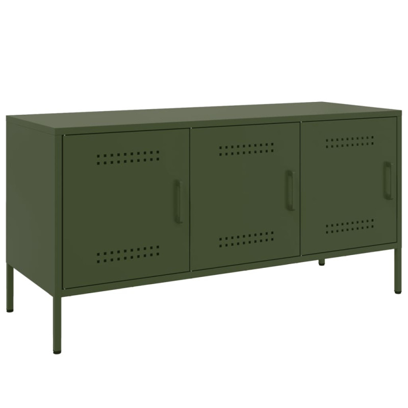 stradeXL TV Cabinet Olive...